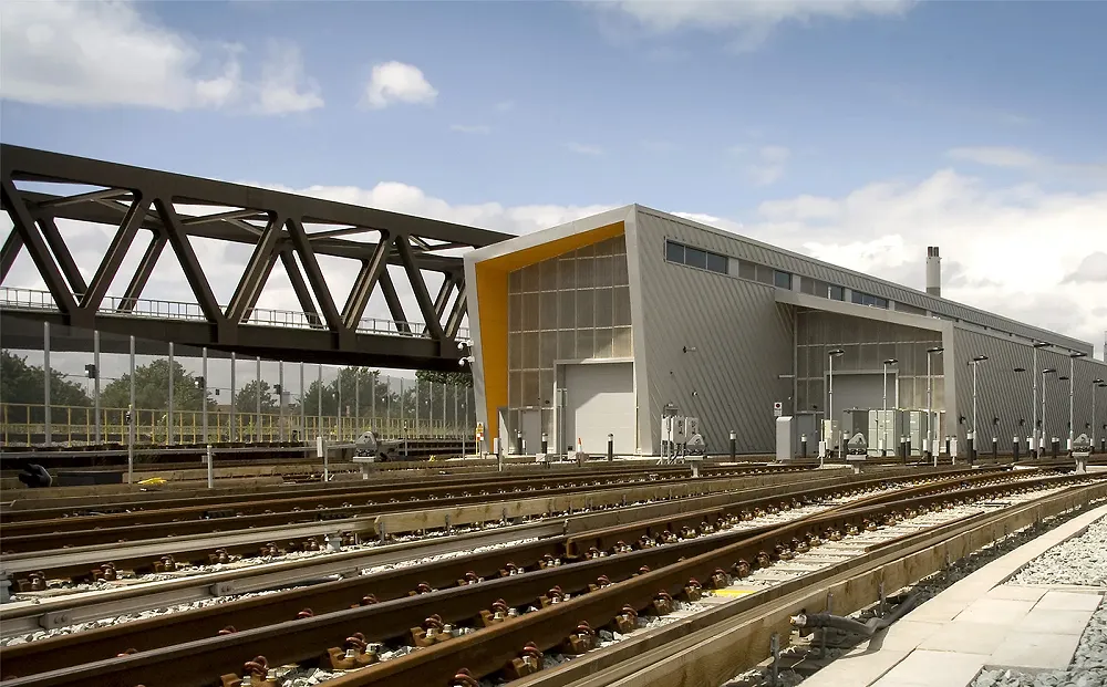 Cross Rail, New Cross Gate Depot, London