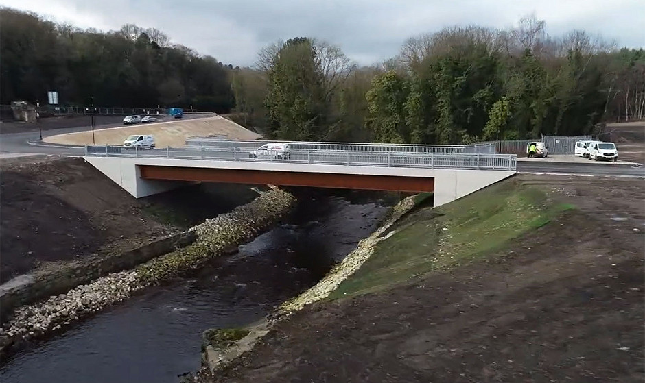 Highway Bridge over the River Don